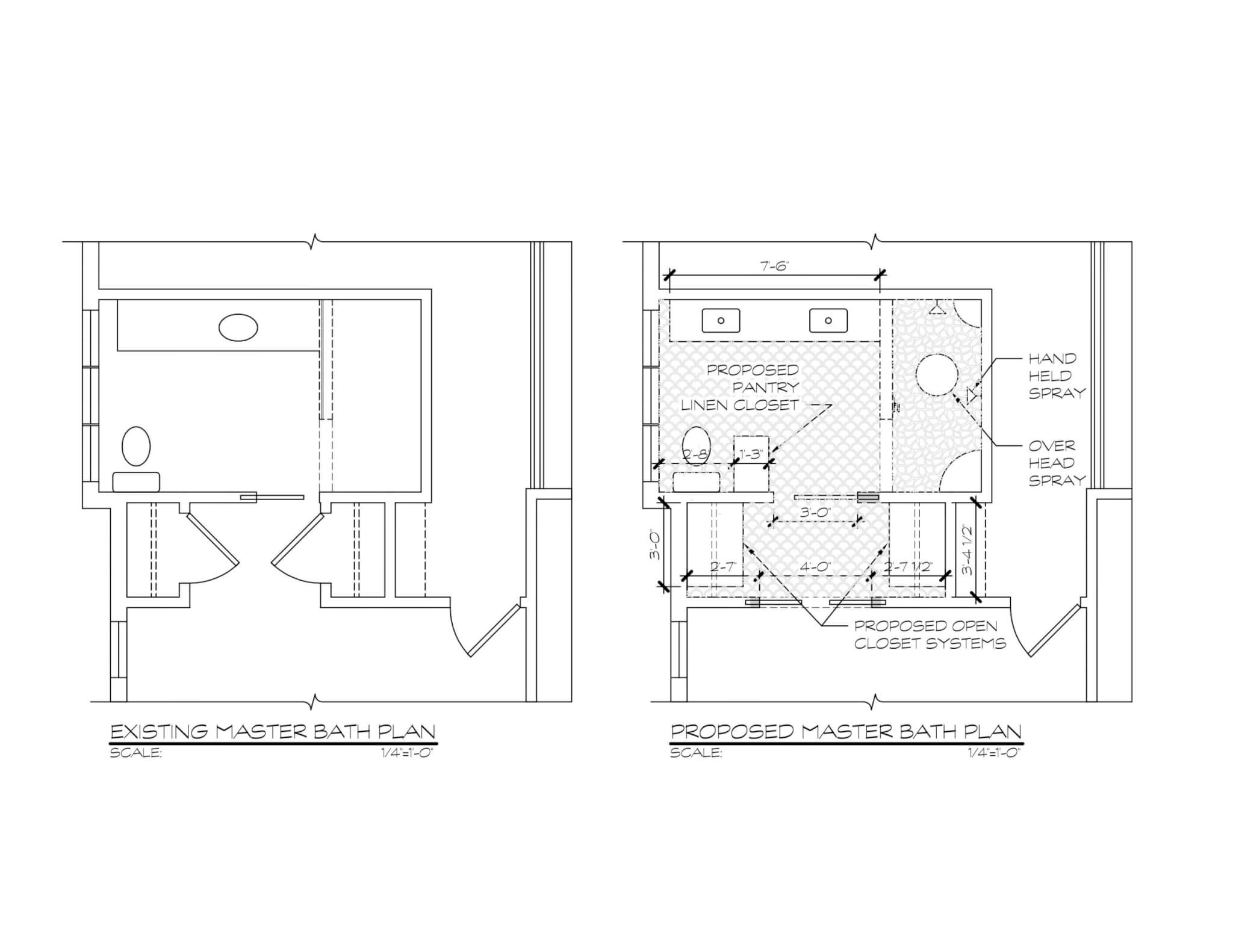 Bathroom Remodel in Bethany Lakes, Bethany Beach DE with White Vanity, Tub, Arpell Azul Mosaic Wall Tiles, Snape Gloss Tiles