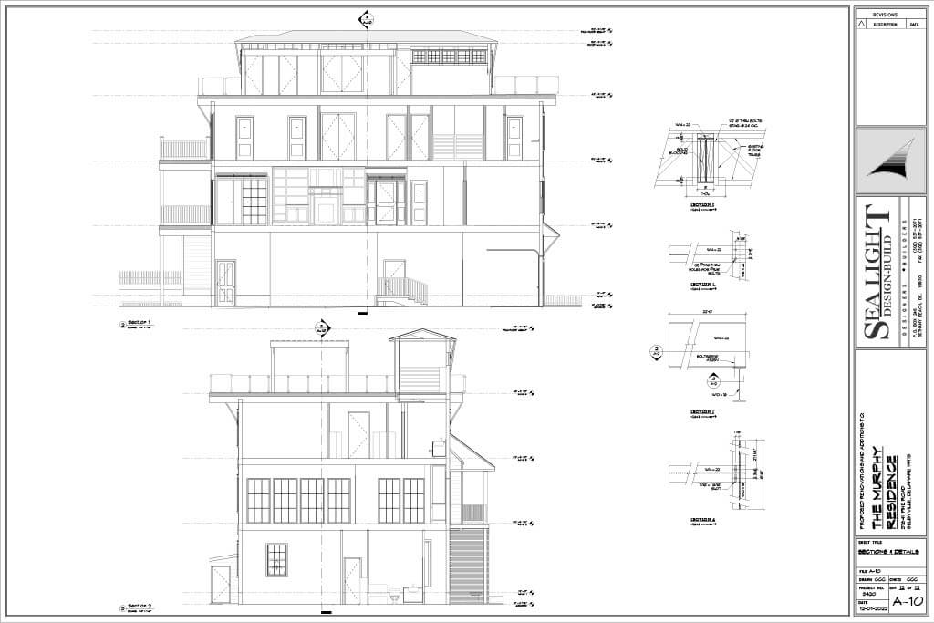 Pergola Sea Light Design-Build Best Renovation on Pine Rd in Selbyville DE