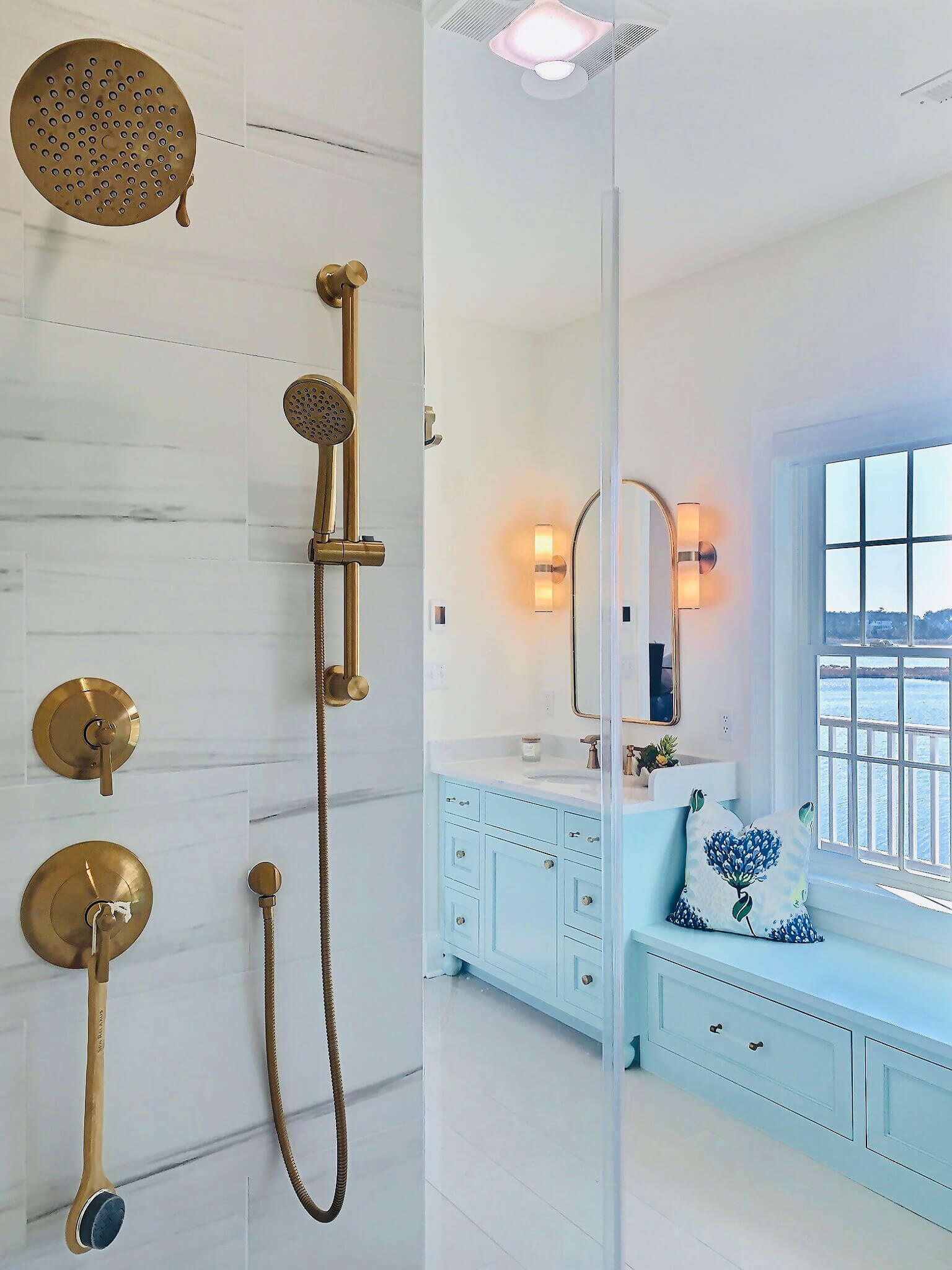 Bathroom design by Sea Light Design-Build Best Renovation on Pine Rd in Selbyville DE