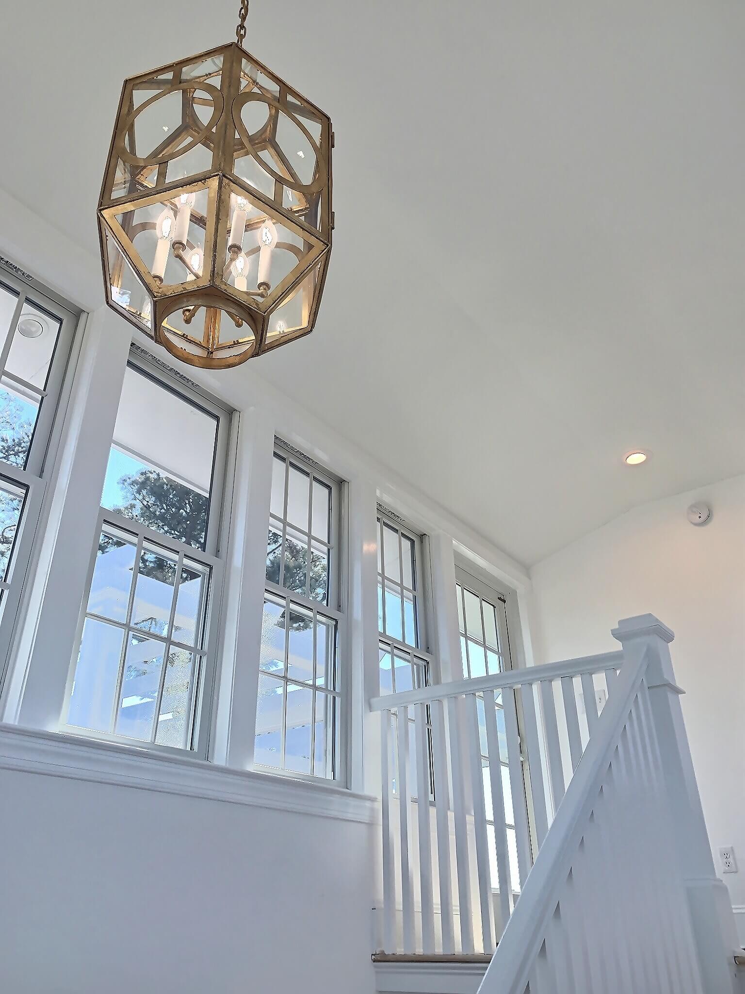 Stairwell Sea Light Design-Build Best Renovation on Pine Rd in Selbyville DE
