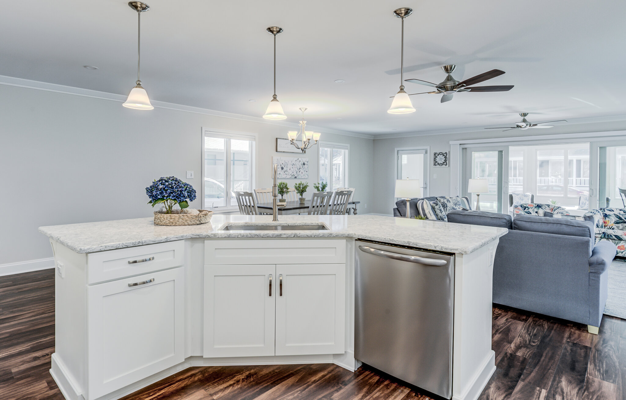 Bright Contemporary Kitchen Kitchen Remodel in Rehoboth Beach, DE by Sea Light Design-Build project photo 8