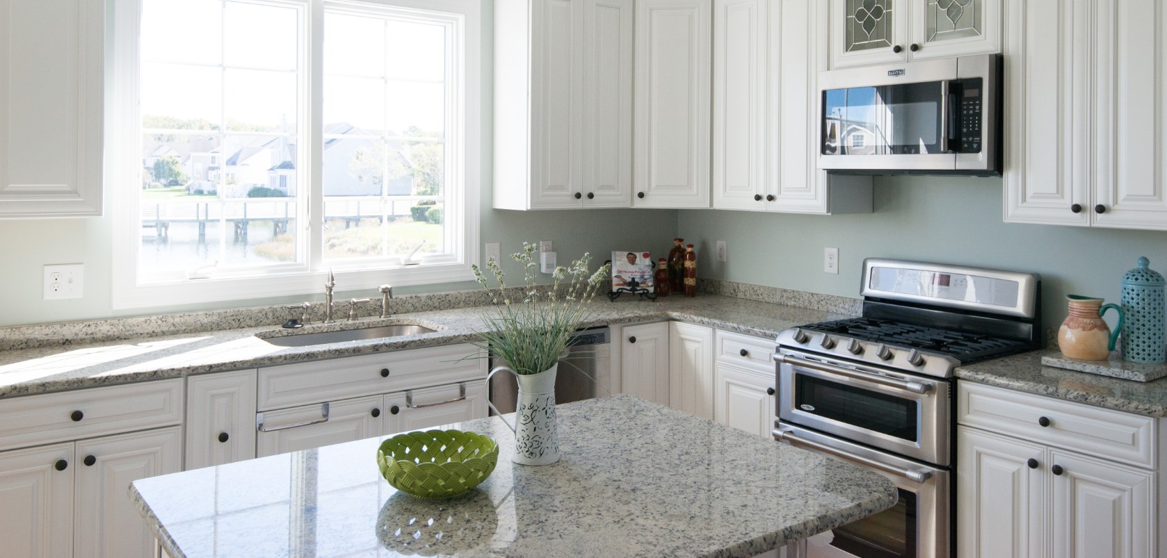 White Kitchen Remodel in Bethany Beach, DE by Sea Light Design-Build project photo 4