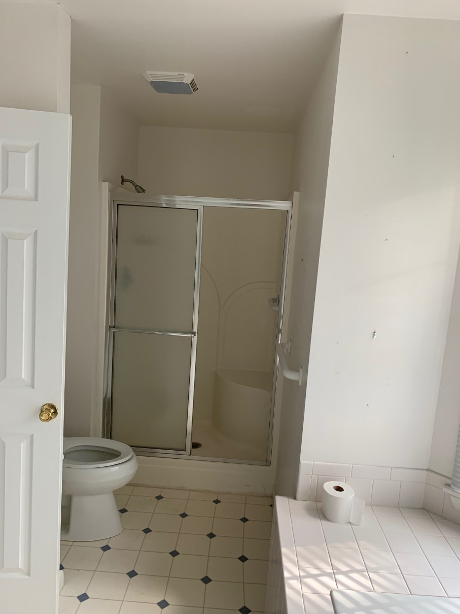 Canal Way Bathroom Remodel in Bethany Beach DE - Before