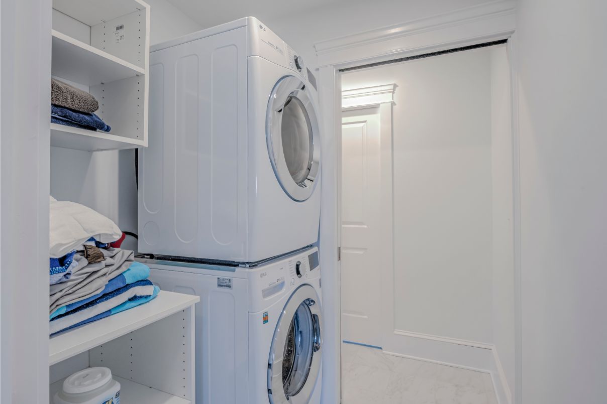 Laundry Area with Washing Machine and Dryer