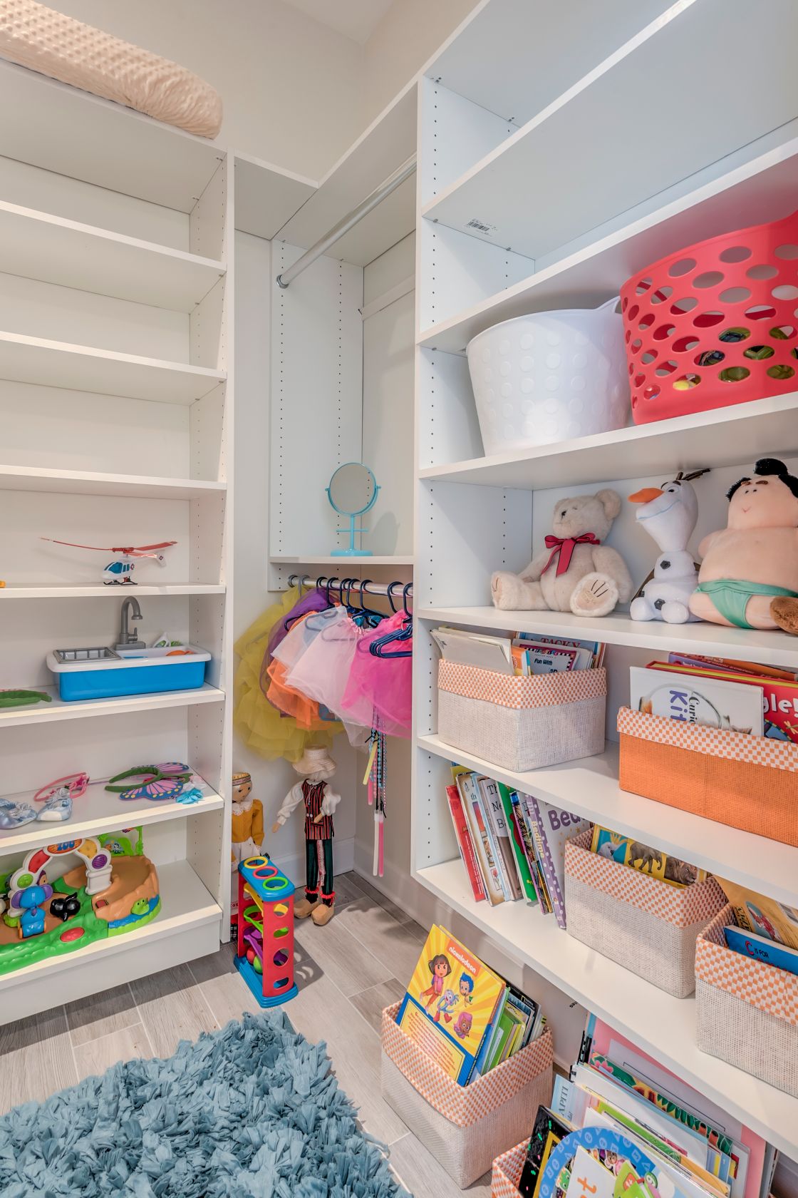 Addition in Juniper Court, Ocean Pines MD - Kids Closet with Toys and Books